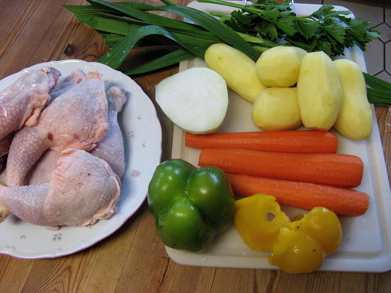 jak przygotować potrawkę z kurczaka