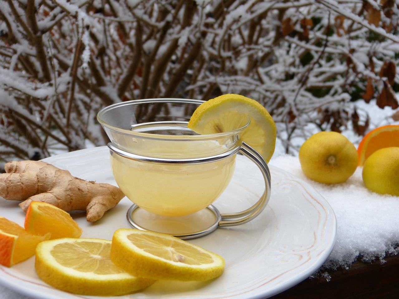 jak zrobić herbatę z imbirem i cytryną